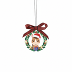 [2D FLAT ACRYLIC] Charming Horse Christmas Ornament – Holiday Gift for Horse Lovers