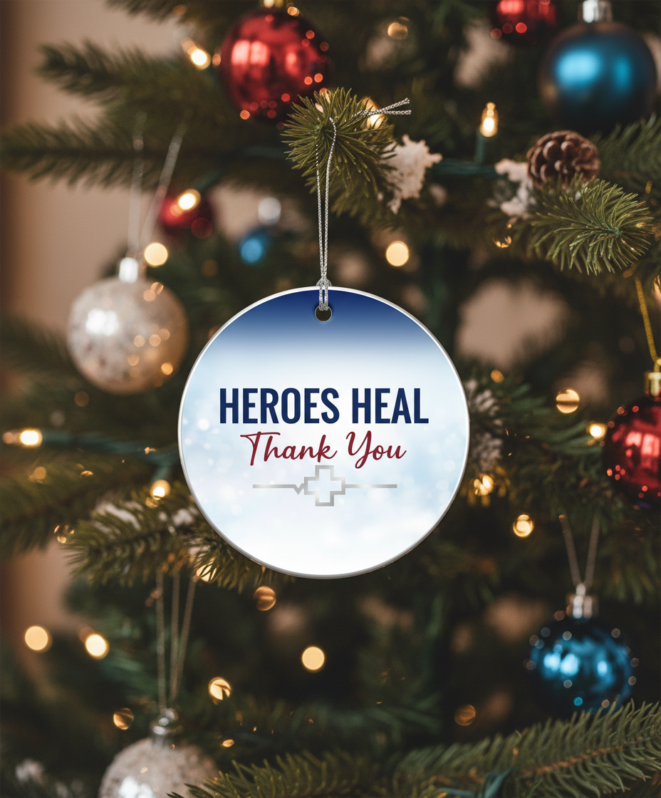 [2D FLAT ACRYLIC] Doctor Christmas Ornament 2025 – Thank You Gift for Medical Professionals