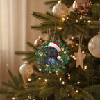 [2D FLAT ACRYLIC] Cane Corso Christmas Ornament – Festive Dog Lover Keepsake Gift