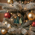 [2D FLAT ACRYLIC] Baby's First Christmas Ornament 2025 – Cherished Keepsake Gift for New Parents