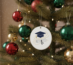 [2D FLAT ACRYLIC] Inspirational Graduation Ornament – She Believed She Could Ceramic Keepsake Gift