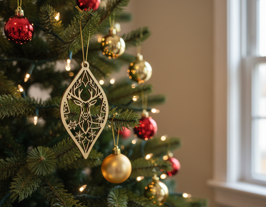 [2D FLAT ACRYLIC] Funny Christmas - 15 Holiday Designs for Cricut & Silhouette