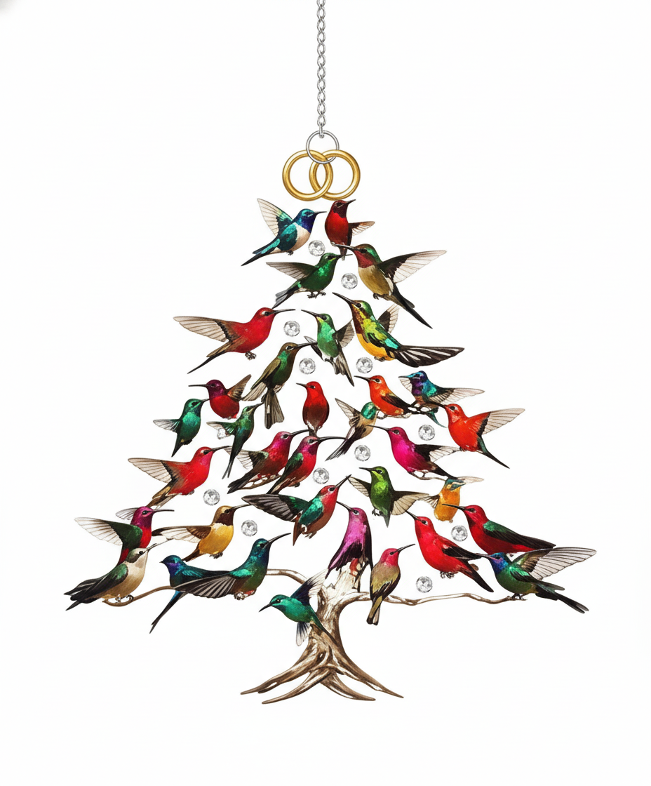 [2D FLAT ACRYLIC] Personalized Memorial Ornament – In Loving Memory of Mom & Dad Remembrance Gift