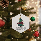 [2D FLAT ACRYLIC] Skibidi Rizzmas 2024 Christmas Ornament – Funny Gen Z Meme Gift