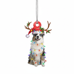 [2D FLAT ACRYLIC] Nana 'As I Sit in Heaven' Memorial Ornament – Heartfelt Sympathy Gift for Loss of Grandmother