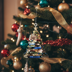 [2D FLAT ACRYLIC] Christmas Ornament for Aunt – Heartfelt Keepsake Gift from Niece or Nephew