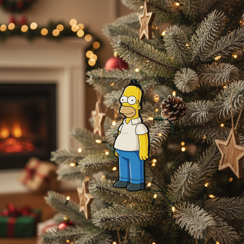 [2D FLAT ACRYLIC] The Golden Girls "Stay Golden" Christmas Ornament – Funny Ceramic Holiday Gift