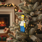 [2D FLAT ACRYLIC] The Golden Girls "Stay Golden" Christmas Ornament – Funny Ceramic Holiday Gift