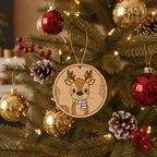 [2D FLAT ACRYLIC] Six Seven TikTok Viral Santa Ornament SVG – Digital Laser Cut File for Christmas Crafts