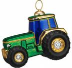 [2D FLAT ACRYLIC] Funny Trucker Christmas Ornament 'This Is How I Roll' | Big Rig Truck Driver Gift