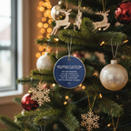 [2D FLAT ACRYLIC] "You Are Incredibly Appreciated" Ceramic Ornament – Thoughtful Thank You Gift