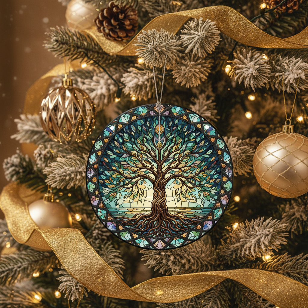 [2D FLAT ACRYLIC] Handmade Crochet Sunflower Car Hanging Accessory – Cute Car Decor for Women