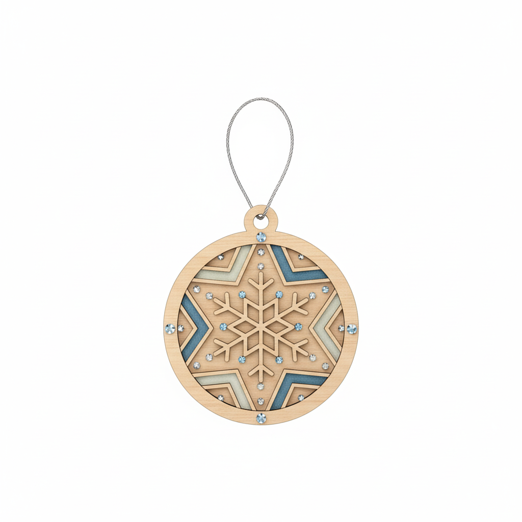 [2D FLAT ACRYLIC] Friends & Family Christmas Ornament