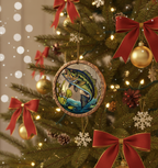 [2D FLAT ACRYLIC] Walleye Fish Stained Glass Effect Ornament – Acrylic Lake Life & Fishing Decor