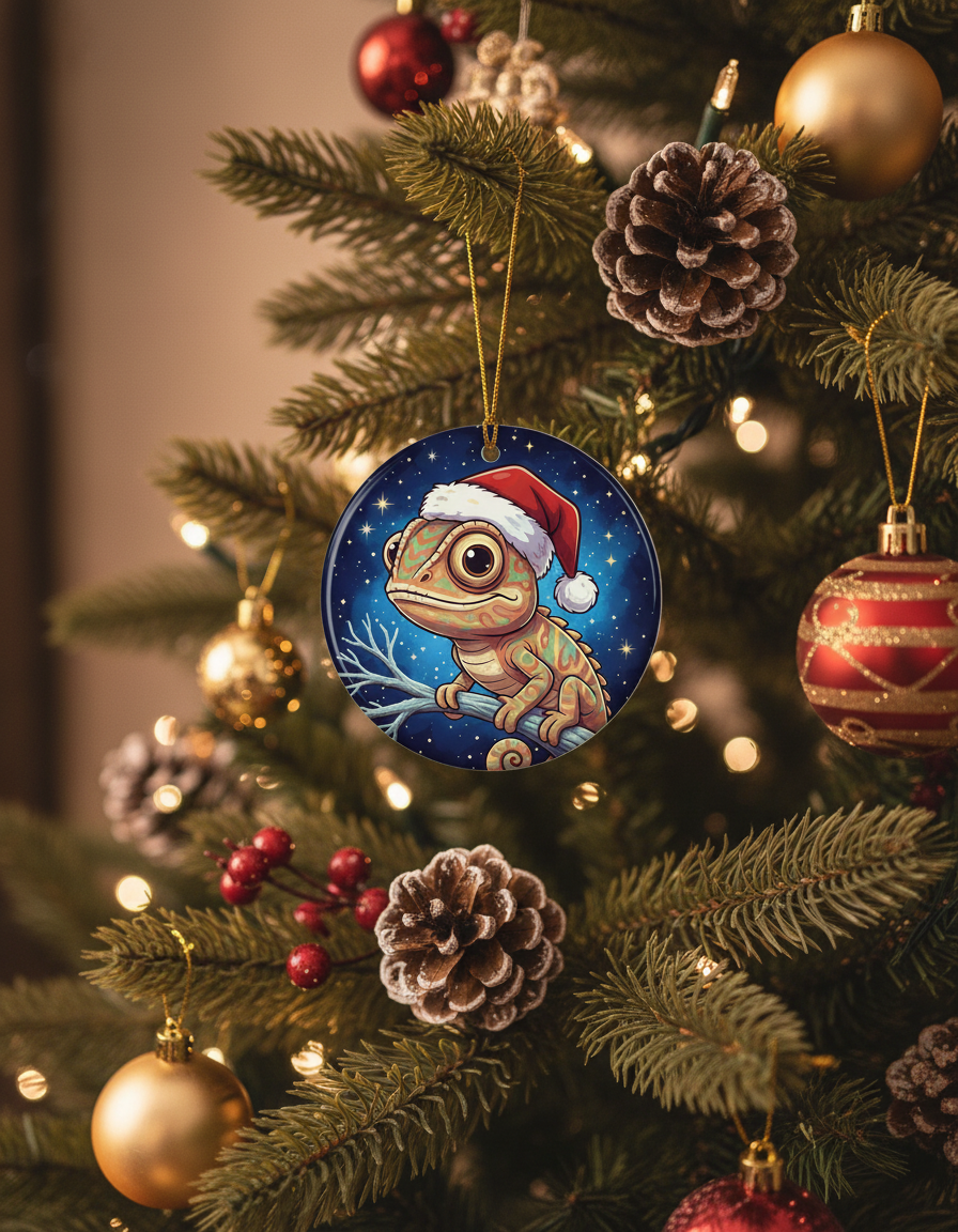 [2D FLAT ACRYLIC] Dad Memorial Christmas Ornament | In Loving Memory Remembrance Gift