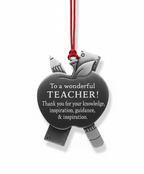[2D FLAT ACRYLIC] Wonderful Teacher Ornament – Inspirational Thank You Gift for Educators