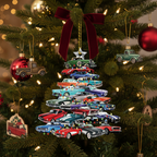 [2D FLAT ACRYLIC] 'In My Swiftie Era' Friendship Bracelet Ornament – Christmas Gift for Swifties