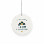 [2D FLAT ACRYLIC] Amazing Team Thank You Ornament – Staff and Employee Appreciation Gift