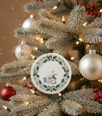 [2D FLAT ACRYLIC] Baby's First Christmas Ornament 2025 | Newborn Holiday Keepsake Gift