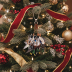 [2D FLAT ACRYLIC] Personalized Christmas Ornament for Grandma – Custom Keepsake Gift for Nana