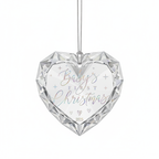 [2D FLAT ACRYLIC] Baby's First Christmas Ornament 2025 – Keepsake Newborn Gift for Boy or Girl