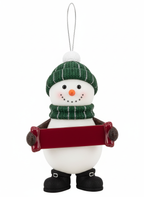 [2D FLAT ACRYLIC] Adorable Snowman Ornament for Daughter 2025 – Heartfelt Christmas Gift