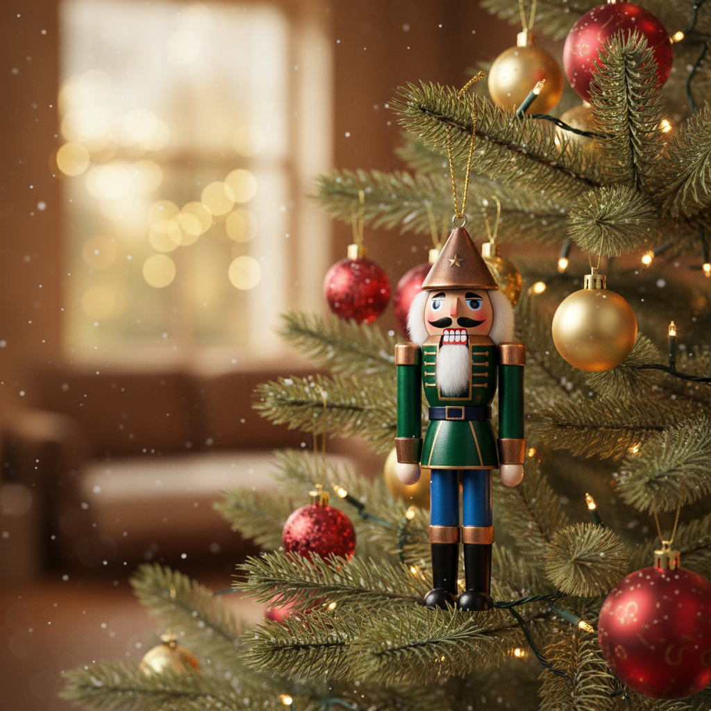 [2D FLAT ACRYLIC] Classic Nutcracker Christmas Ornaments – Holiday Tree Decor
