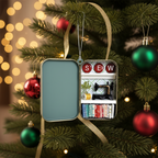 [2D FLAT ACRYLIC] Personalized Sewing Machine Ornament – Custom Gift for Seamstress & Quilters