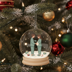 [2D FLAT ACRYLIC] Baby Pregnancy Announcement Ornament 2026 | Keepsake Gift for Expecting Parents