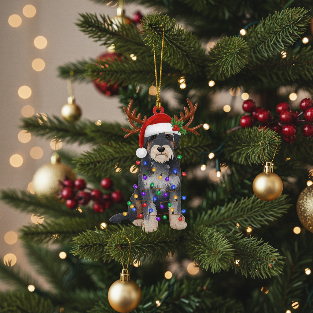 [2D FLAT ACRYLIC] "Cats Playing Poker" Funny Christmas Ornament – Unique Holiday Keepsake Gift