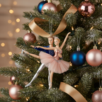 [2D FLAT ACRYLIC] Ballet Couple Ornament - Ballerina and Cavalier Dance Keepsake