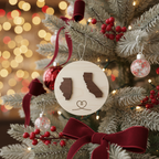 [2D FLAT ACRYLIC] Personalized Long Distance Friendship Ornament – Miles Don't Matter Best Friend Gift