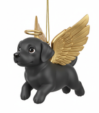 [2D FLAT ACRYLIC] Angel Yorkie Christmas Ornament | Memorial Dog Lover Holiday Decor