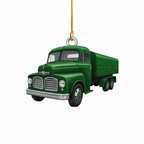 [2D FLAT ACRYLIC] Personalized Truck Driver Memorial Ornament | In Loving Memory Trucker Sympathy Gift