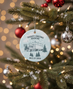 [2D FLAT ACRYLIC] 2025 Veterinary Christmas Ornament | Ceramic Thank You Gift for Vets and Techs