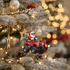 [2D FLAT ACRYLIC] Big Rig Christmas Ornament | The Perfect Trucker Gift for a Dedicated Truck Driver