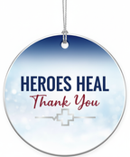 [2D FLAT ACRYLIC] Doctor Christmas Ornament 2025 – Thank You Gift for Medical Professionals