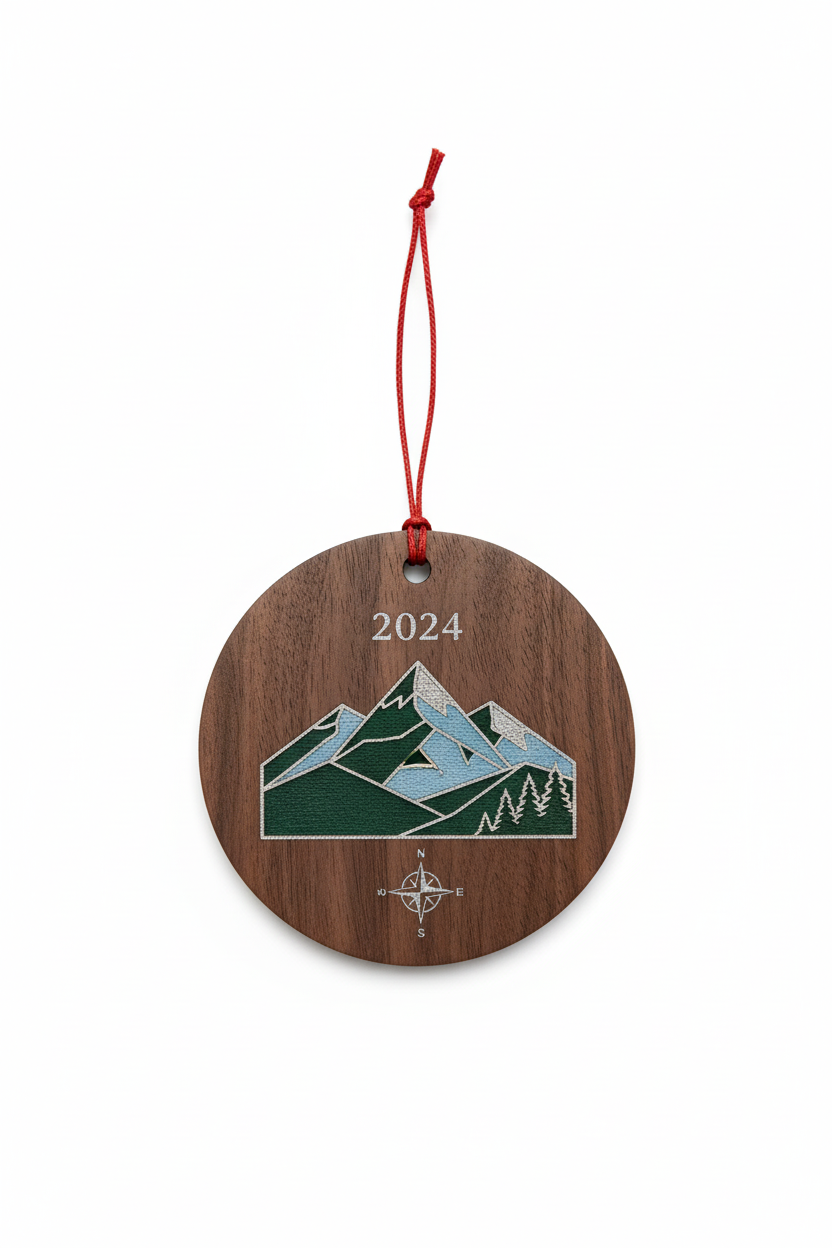 [2D FLAT ACRYLIC] 2025 Republican Election Victory Ornament – Trump Vance Christmas Keepsake