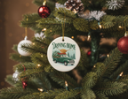 [2D FLAT ACRYLIC] Personalized Driving Home For Christmas Ornament | Custom Trucker Gift & Holiday Decor