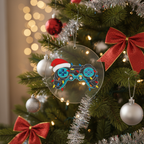 [2D FLAT ACRYLIC] Funny Gaming Christmas Ornament 2025 – 'I Can't Hear You I'm Gaming' Gift