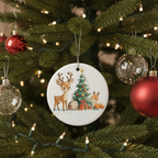 [2D FLAT ACRYLIC] Personalized Memorial Photo Ornament – In Loving Memory Sympathy Gift