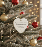 [2D FLAT ACRYLIC] Heart Ceramic New Home Ornament – Housewarming & Congratulations Gift