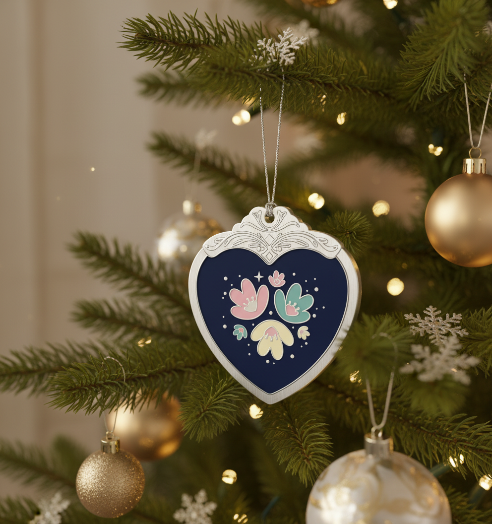 [2D FLAT ACRYLIC] Remember I Love You Mom Christmas Ornament - Sentimental Keepsake Gift for Mother from Daughter or Son