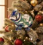 [2D FLAT ACRYLIC] Charming Hippo Hanging Ornament – Acrylic Decor Gift for Hippo Lovers