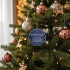 [2D FLAT ACRYLIC] "You Are Incredibly Appreciated" Ceramic Ornament – Thoughtful Thank You Gift