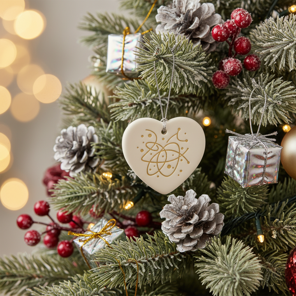 [2D FLAT ACRYLIC] Personalised Coworker Leaving Gift – Ceramic Keepsake Ornament for Colleagues