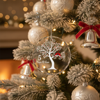 [2D FLAT ACRYLIC] 5th Wedding Anniversary Glass Ornament – Keepsake Gift for Couple