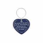 [2D FLAT ACRYLIC] Inspirational Thank You Keepsake Ornament – Perfect Gift for a Coworker or Teacher