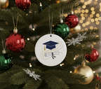 [2D FLAT ACRYLIC] Inspirational Graduation Ornament – She Believed She Could Ceramic Keepsake Gift