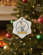 [2D FLAT ACRYLIC] Funny World's Greatest Stay at Home Dad Christmas Ornament – Unique Gift for Dad